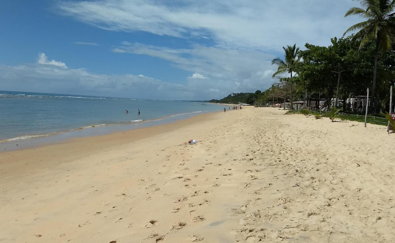 Фото Praia do Mucuge с светлый песок поверхностью