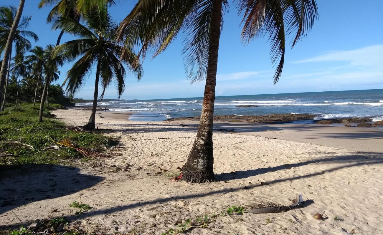 Фото Praia de Olivenca с светлый песок поверхностью