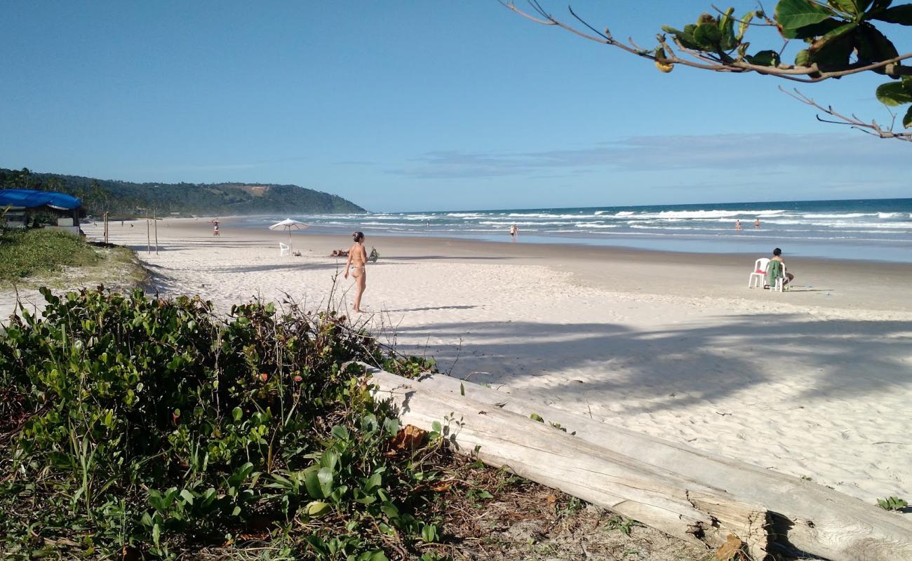 Фото Praia do Sargi с золотистый песок поверхностью