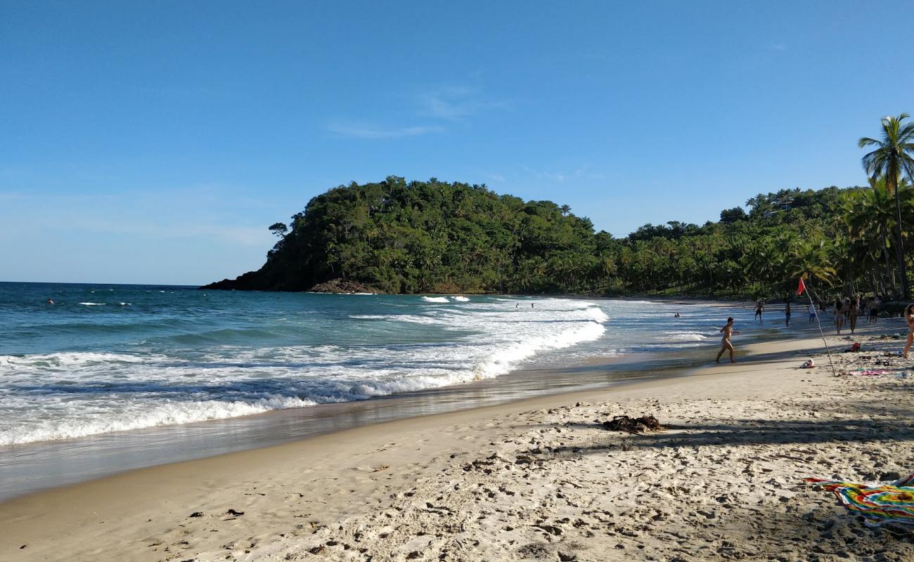 Фото Praia de Sao Jose II с золотистый песок поверхностью