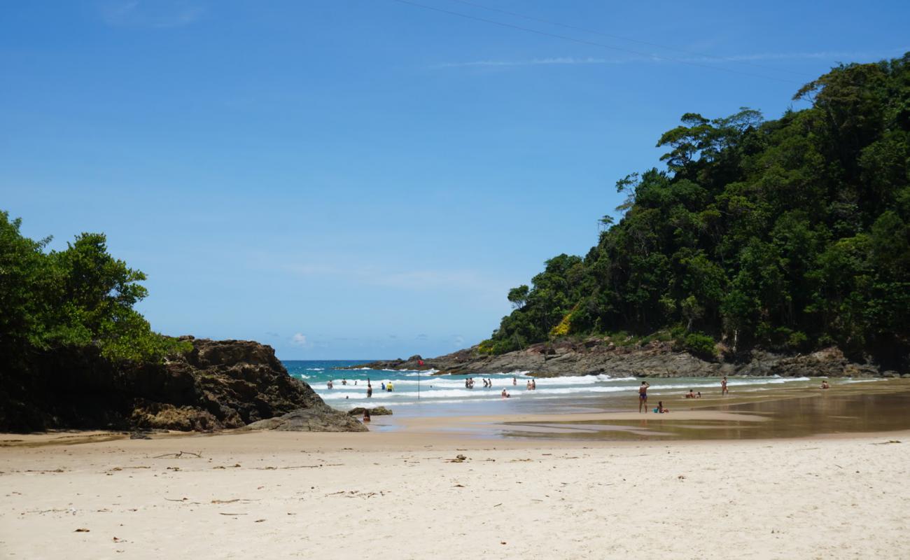 Фото Praia da Ribeira с золотистый песок поверхностью