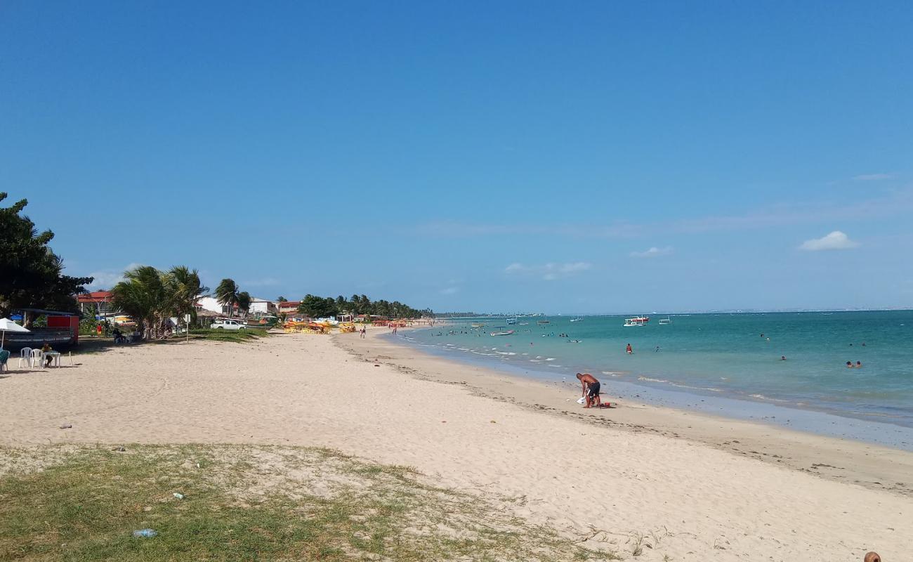 Фото Praia da Barra do Pote с светлый песок поверхностью