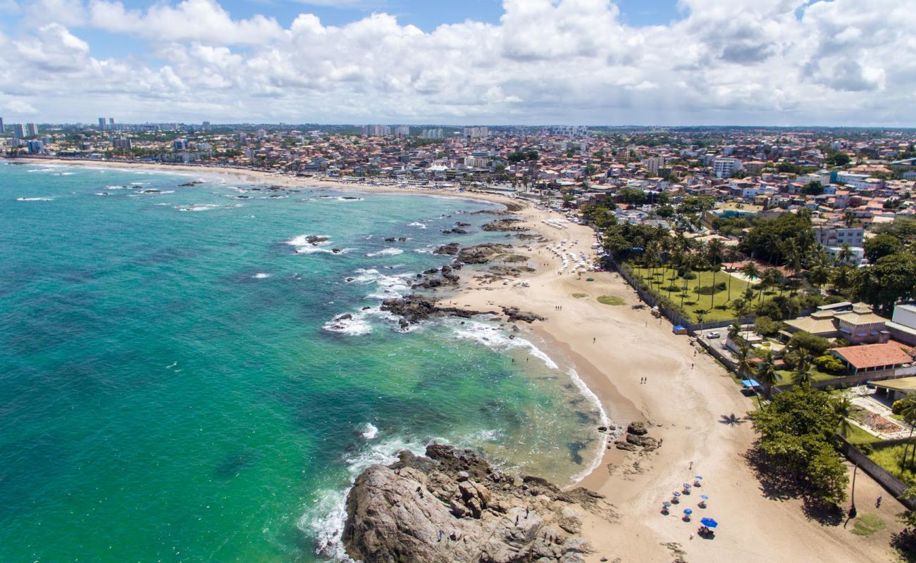 Фото praia de itapua с светлый песок поверхностью