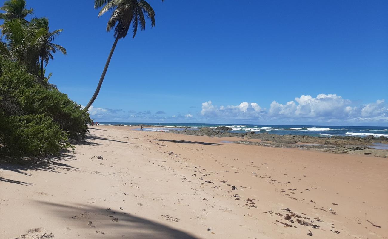 Фото Praia de Busca Vida с светлый песок поверхностью