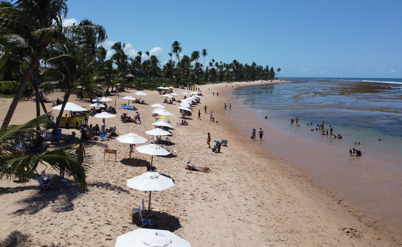 Фото Praia do Lord с светлый песок поверхностью