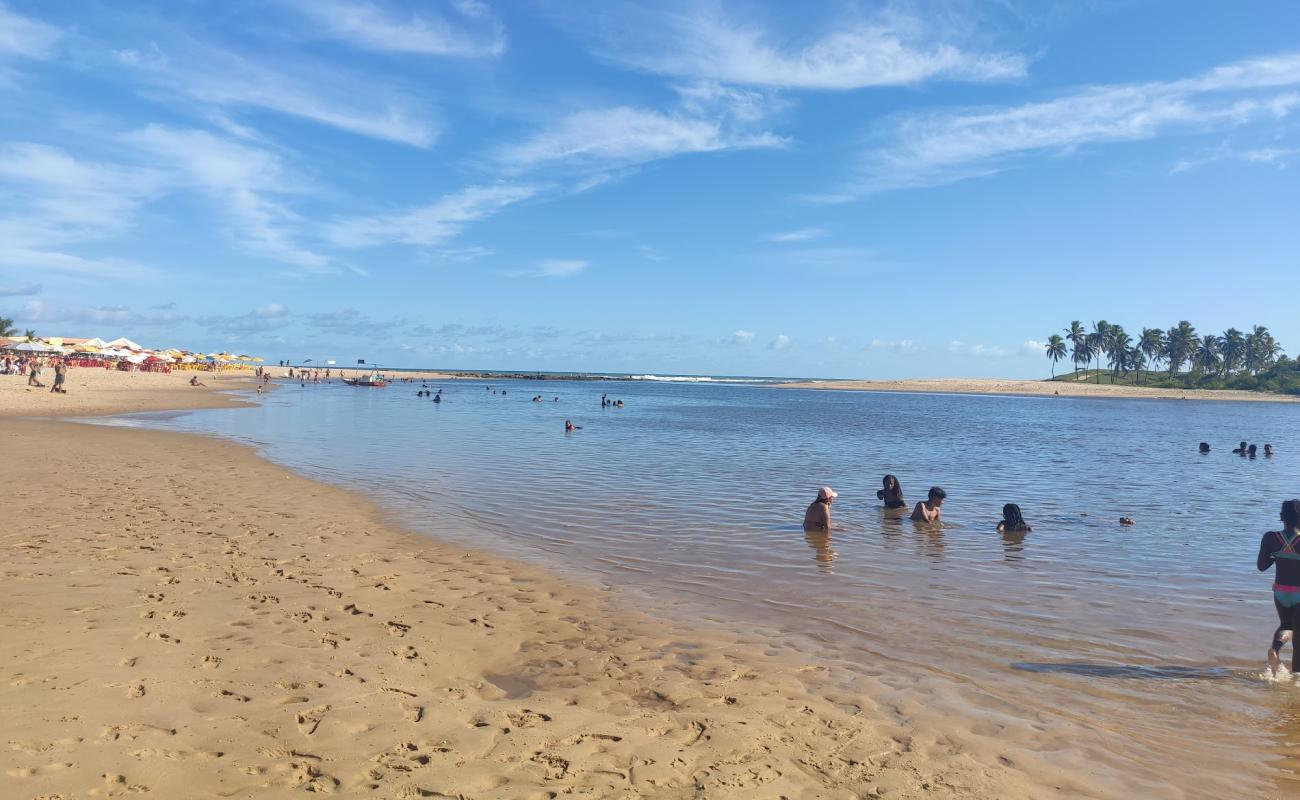 Фото Praia da Barra с светлый песок поверхностью