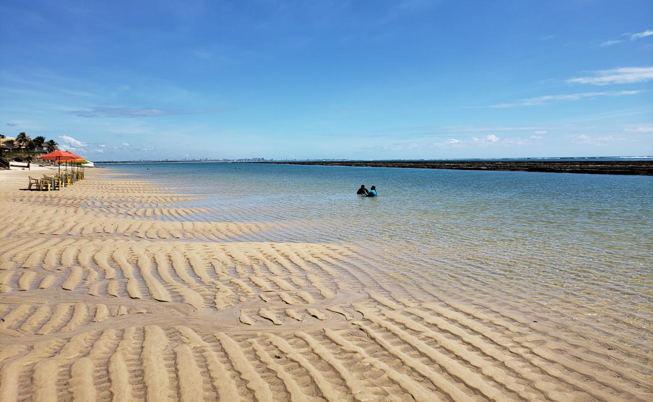 Фото Praia do Saco с светлый песок поверхностью