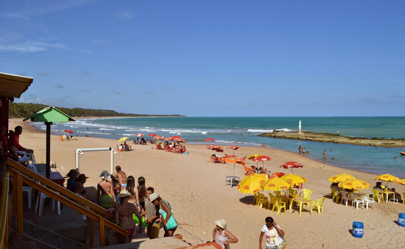 Фото Praia da Sereia с светлый песок поверхностью