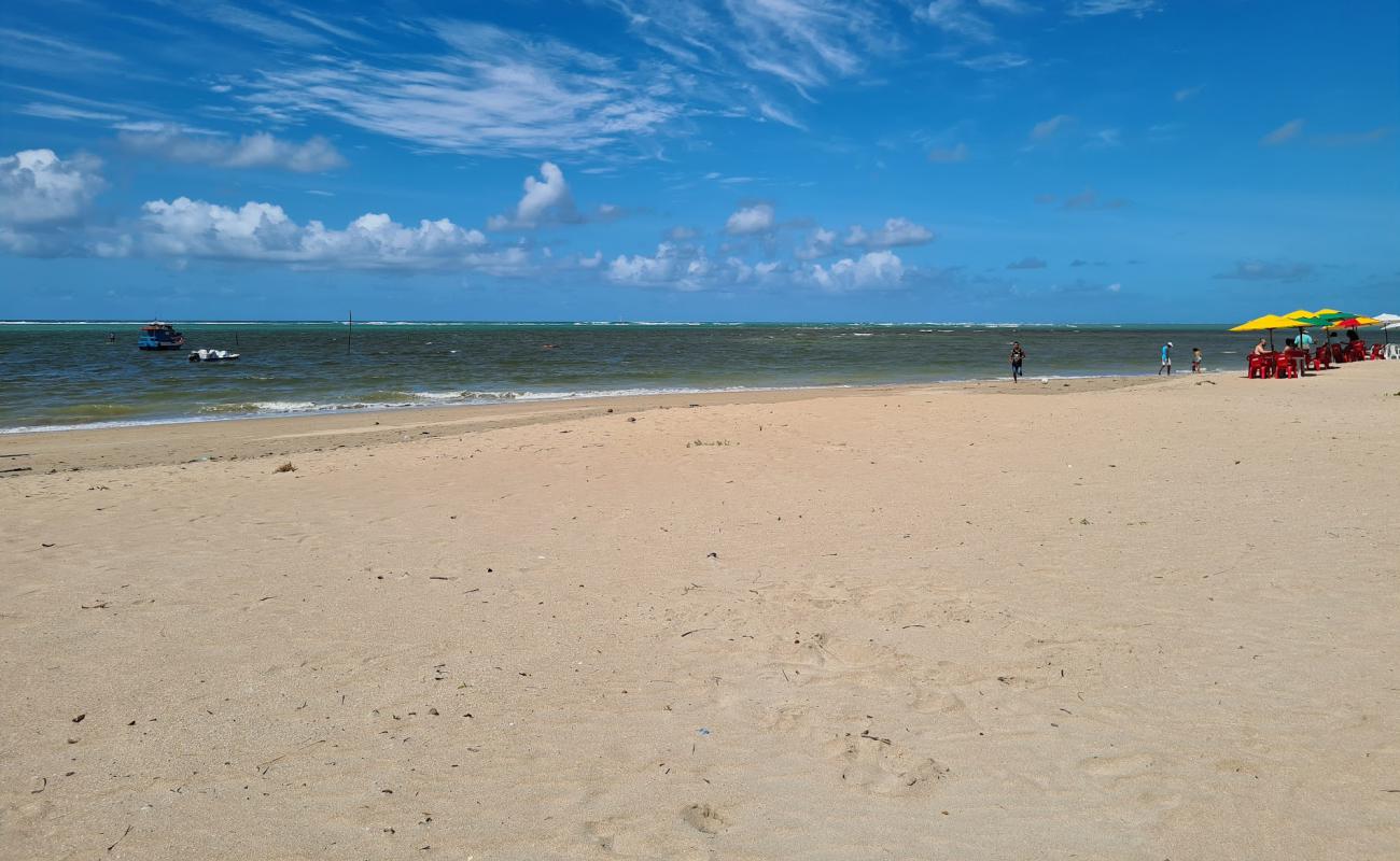 Фото Praia de Sao Jose da Coroa Grande (Centro) с светлый песок поверхностью