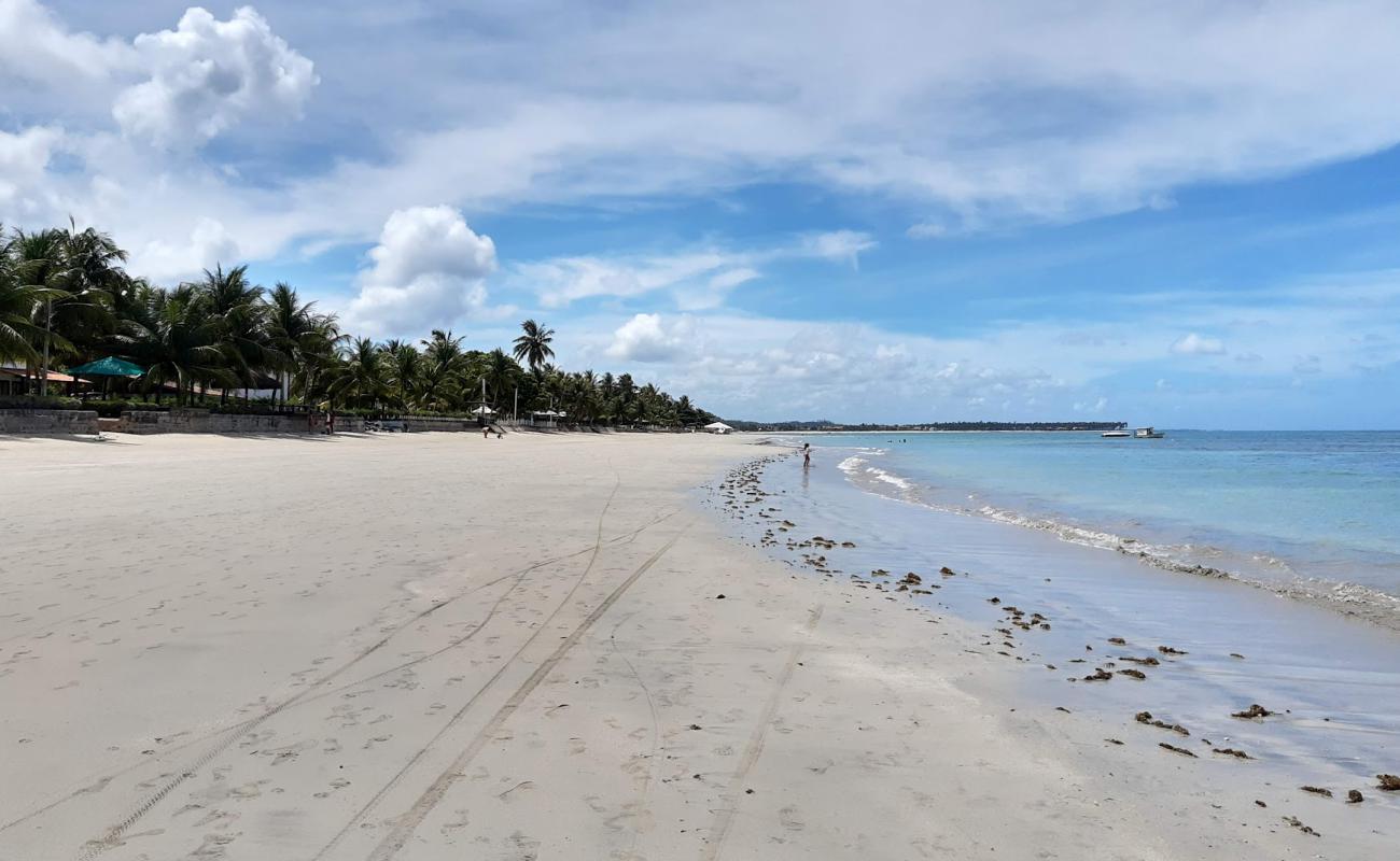 Фото Praia das Campas с светлый песок поверхностью