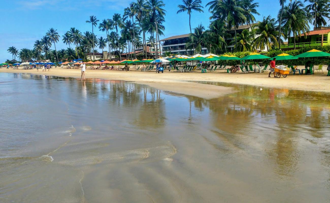 Фото Praia de Porto de Galinhas с светлый песок поверхностью