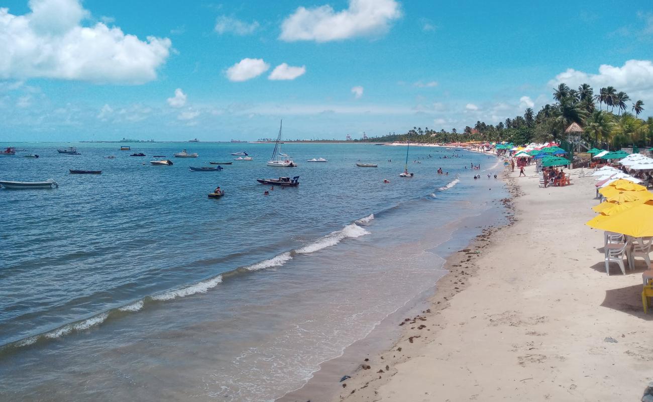 Фото Praia de Suape с светлый песок поверхностью