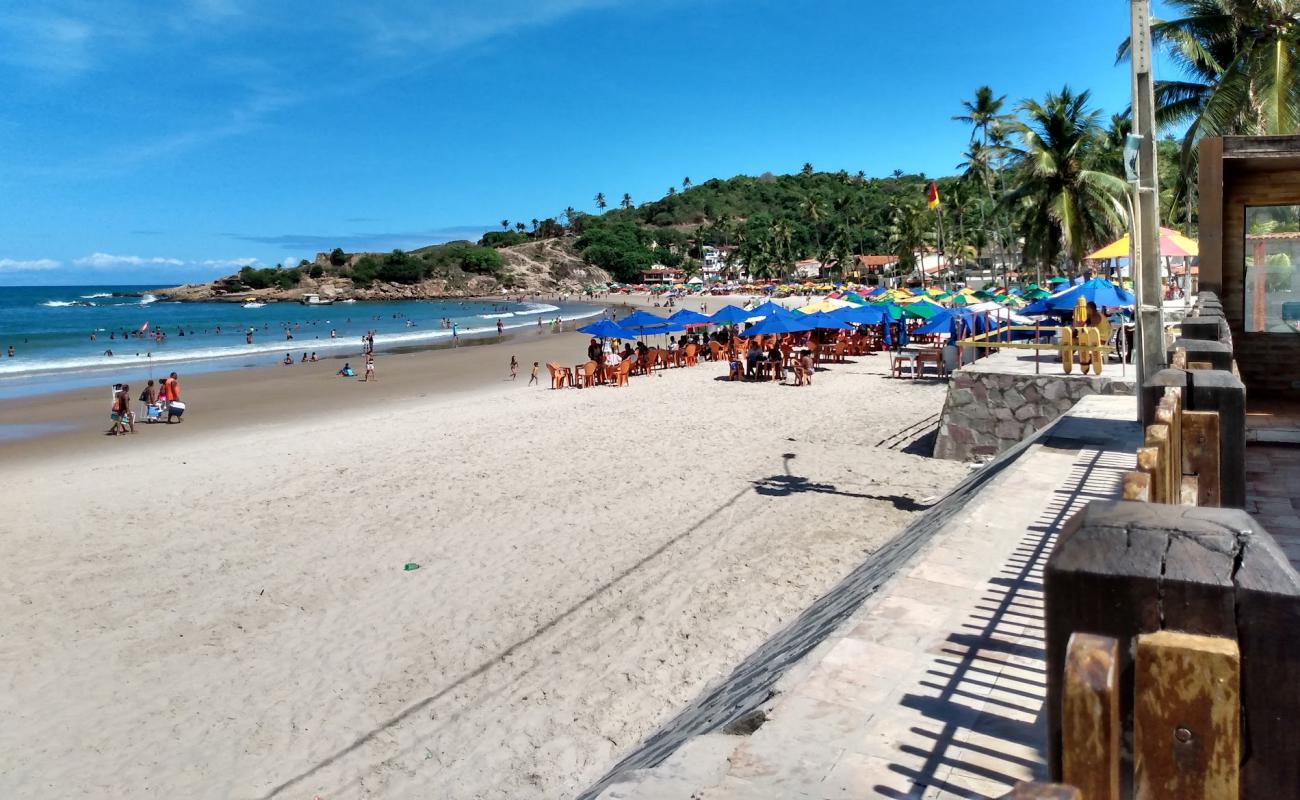 Фото Praia de Gaibu с светлый песок поверхностью