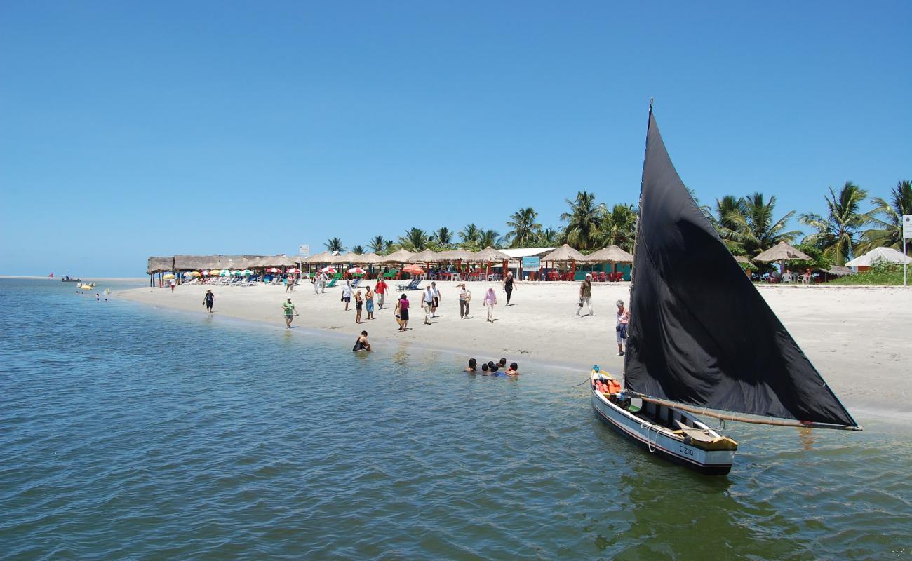 Фото Praia da Coroa do Aviao с светлый песок поверхностью