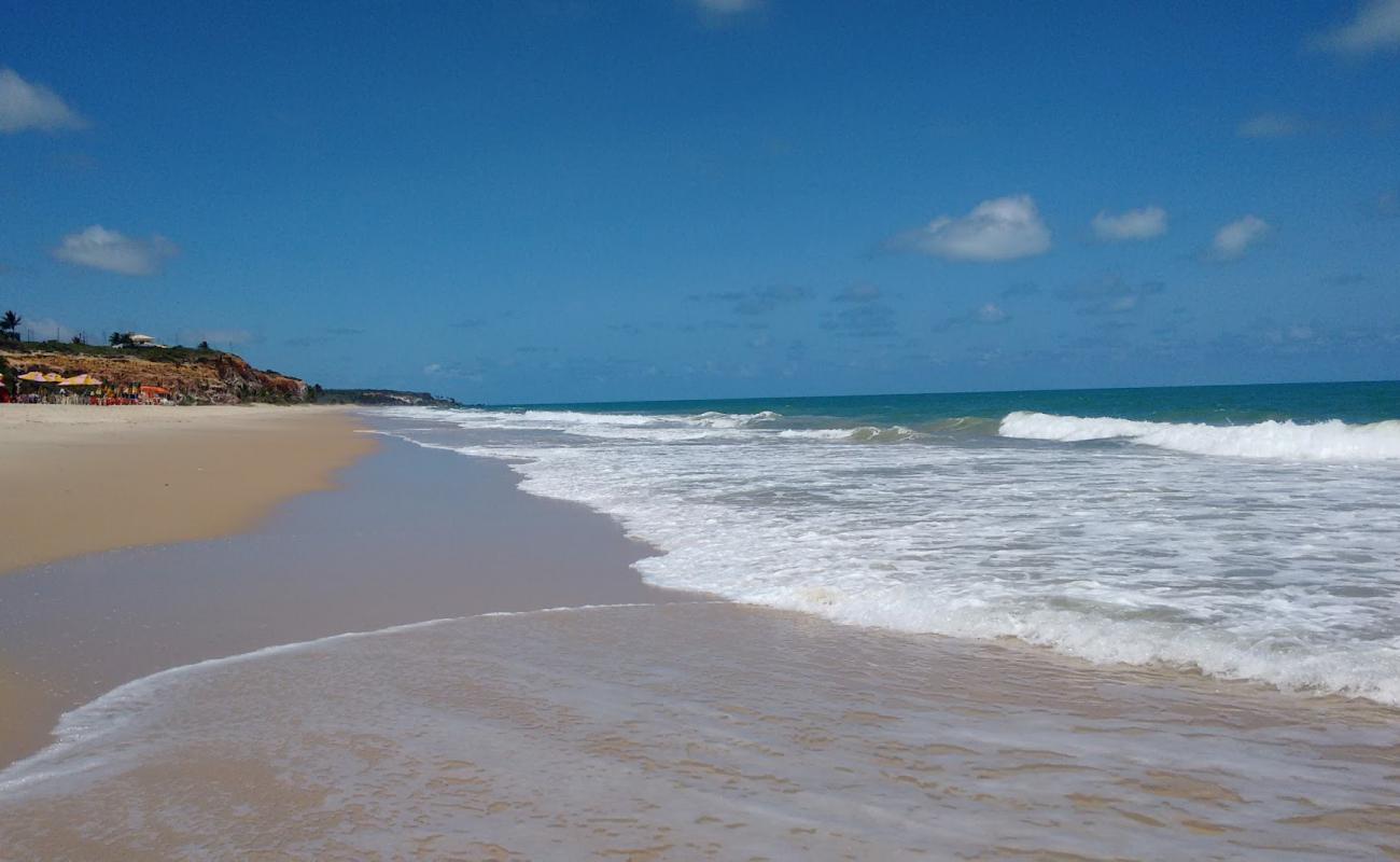 Фото Praia da Barra do Abiai с светлый песок поверхностью