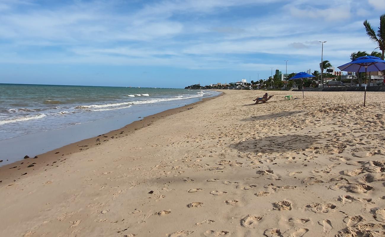 Фото Praia de Manaira с светлый песок поверхностью