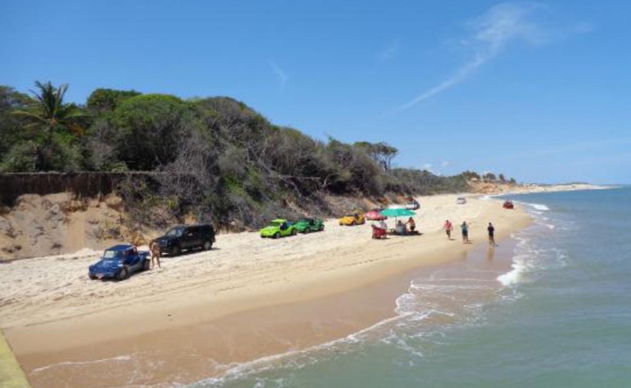 Фото Praia de Malemba с светлый песок поверхностью