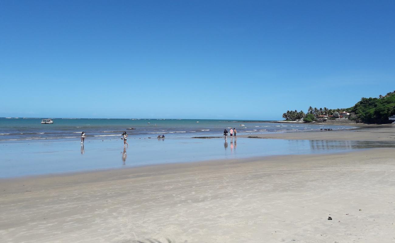 Фото Praia Pirangi do Sul с светлый песок поверхностью