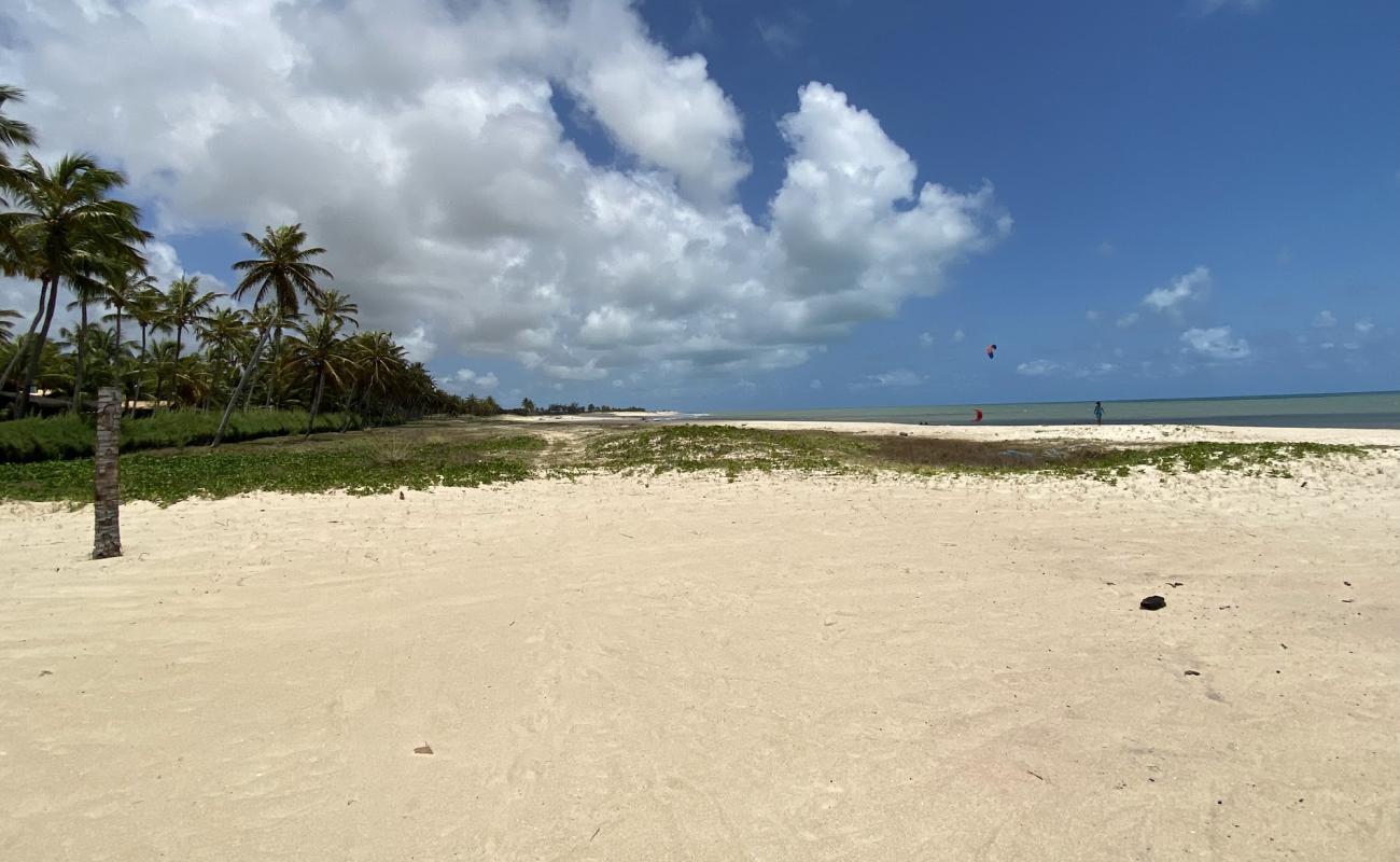 Фото Praia de Carnaubinha с светлый песок поверхностью