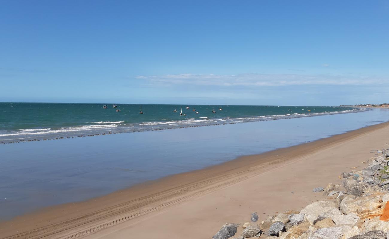 Фото Praia da Barrinha с светлый песок поверхностью