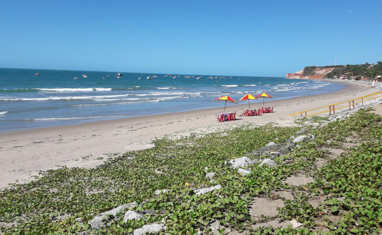 Фото Praia Redonda с светлый песок поверхностью