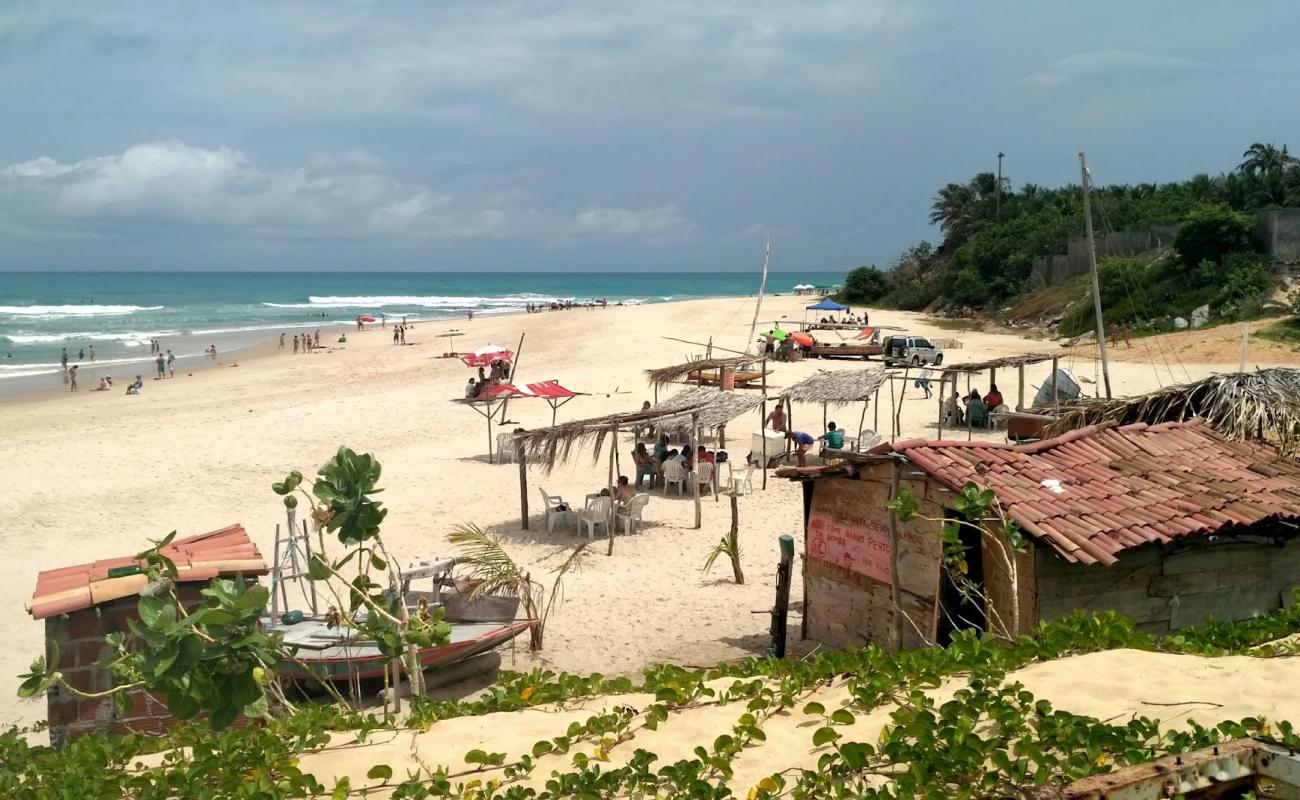 Фото Praia do Presidio с светлый песок поверхностью