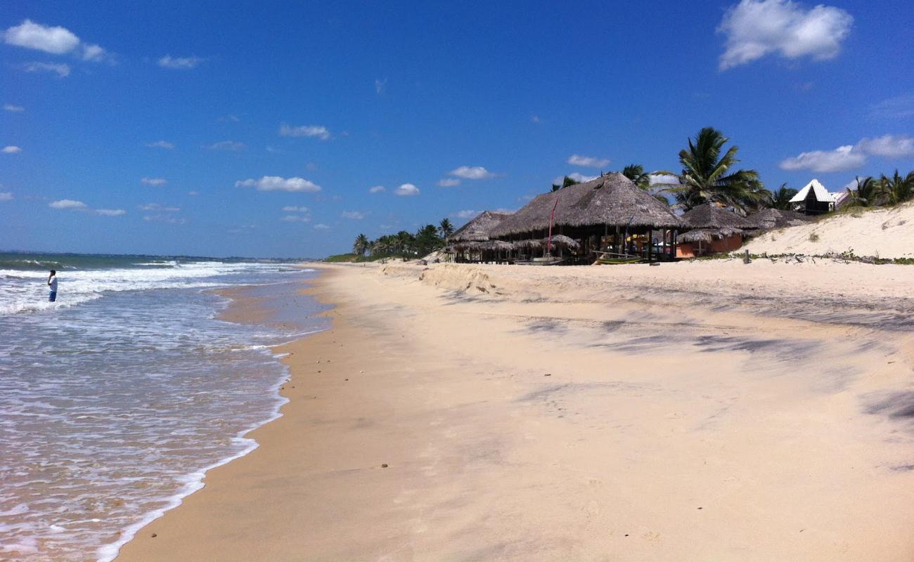 Фото Praia de Barra Do Cauipe с светлый песок поверхностью