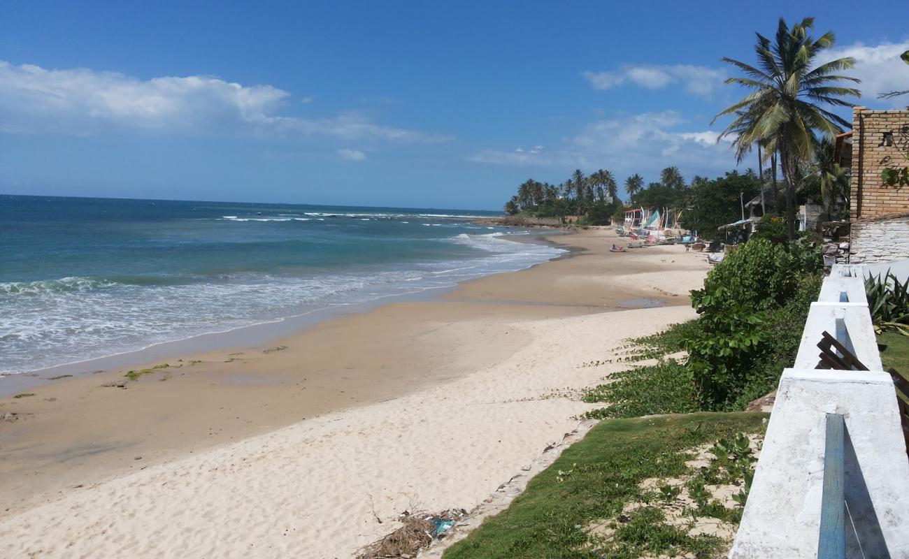 Фото Praia deTaiba с светлый песок поверхностью