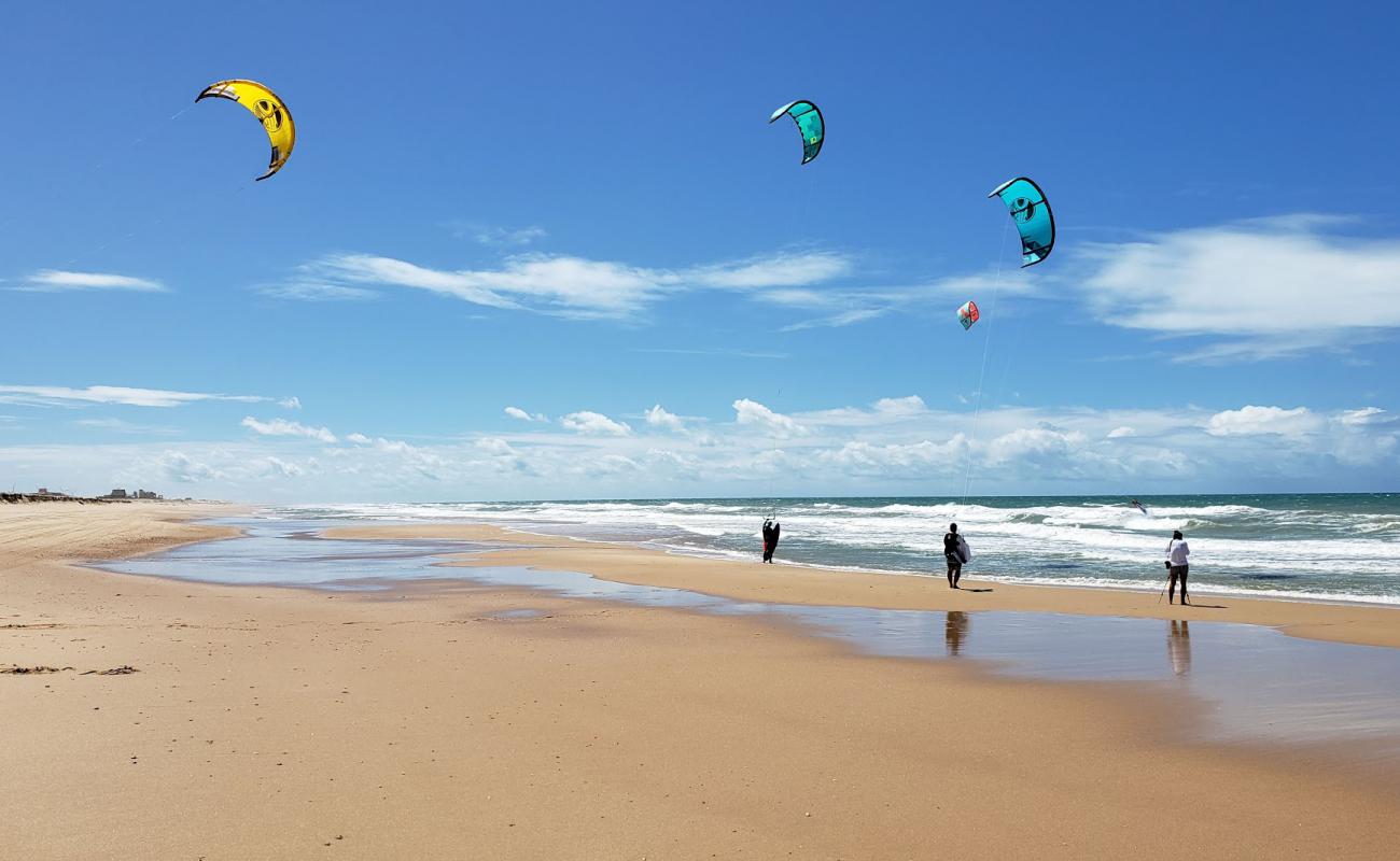 Фото Praia do Taiba с светлый песок поверхностью