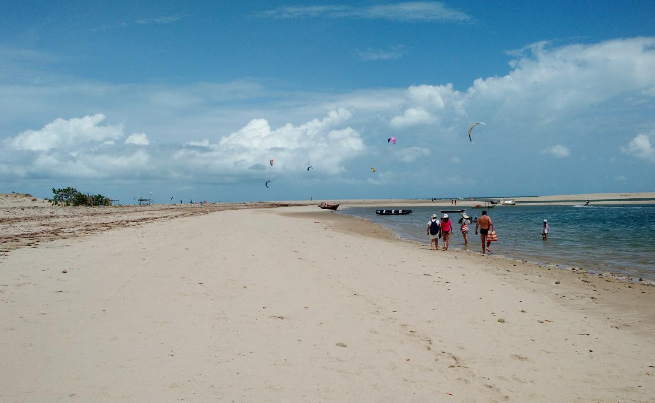 Фото Praia de Macapa с светлый песок поверхностью