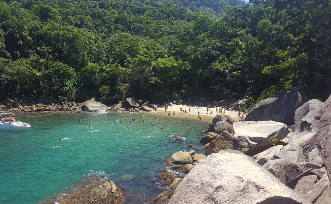 Фото Praia Do Caxadaco с светлый песок поверхностью