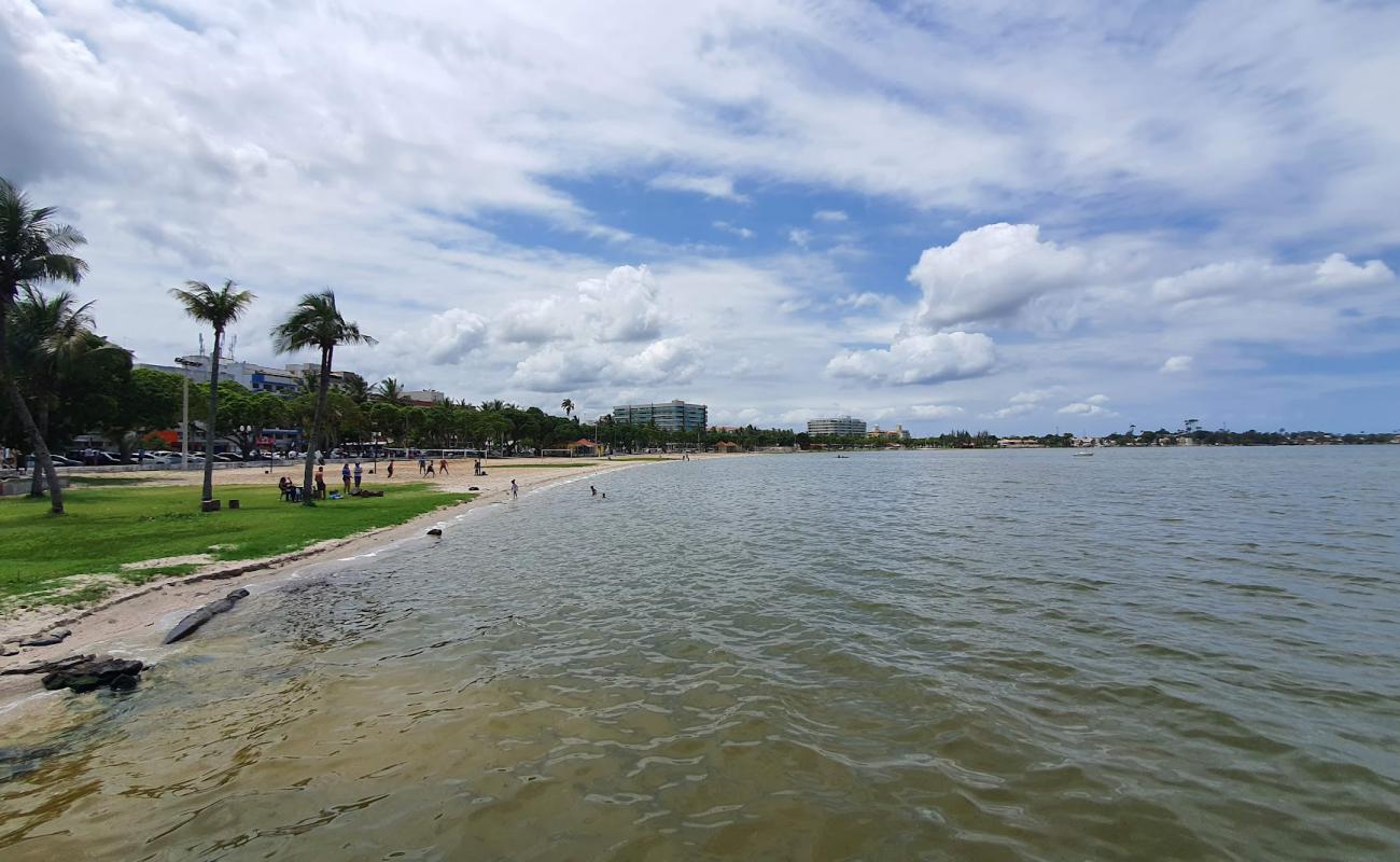 Фото Praia da Pontinha с светлый песок поверхностью