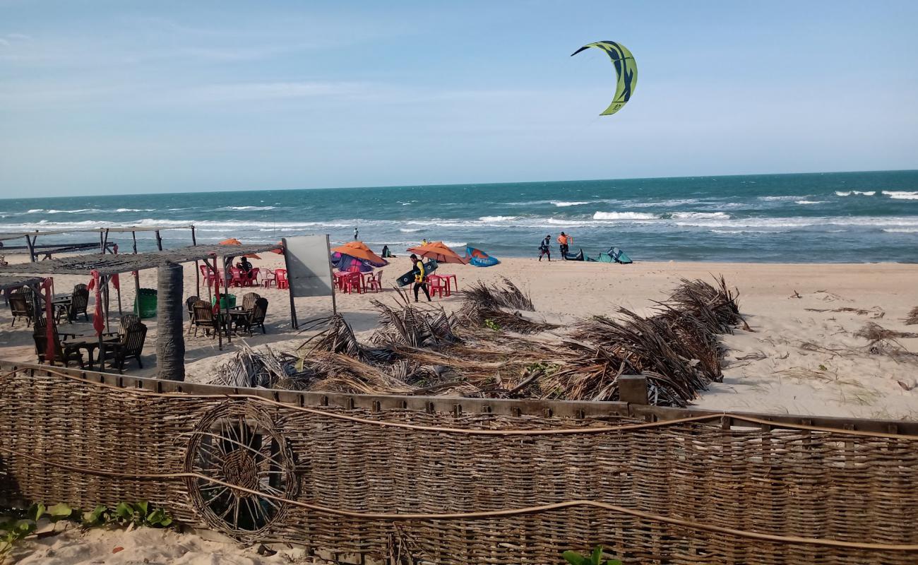 Фото Praia de Beberibe с светлый песок поверхностью