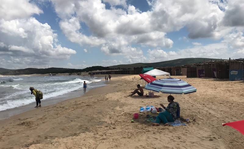 Фото Plage Cap Serat с светлый песок поверхностью