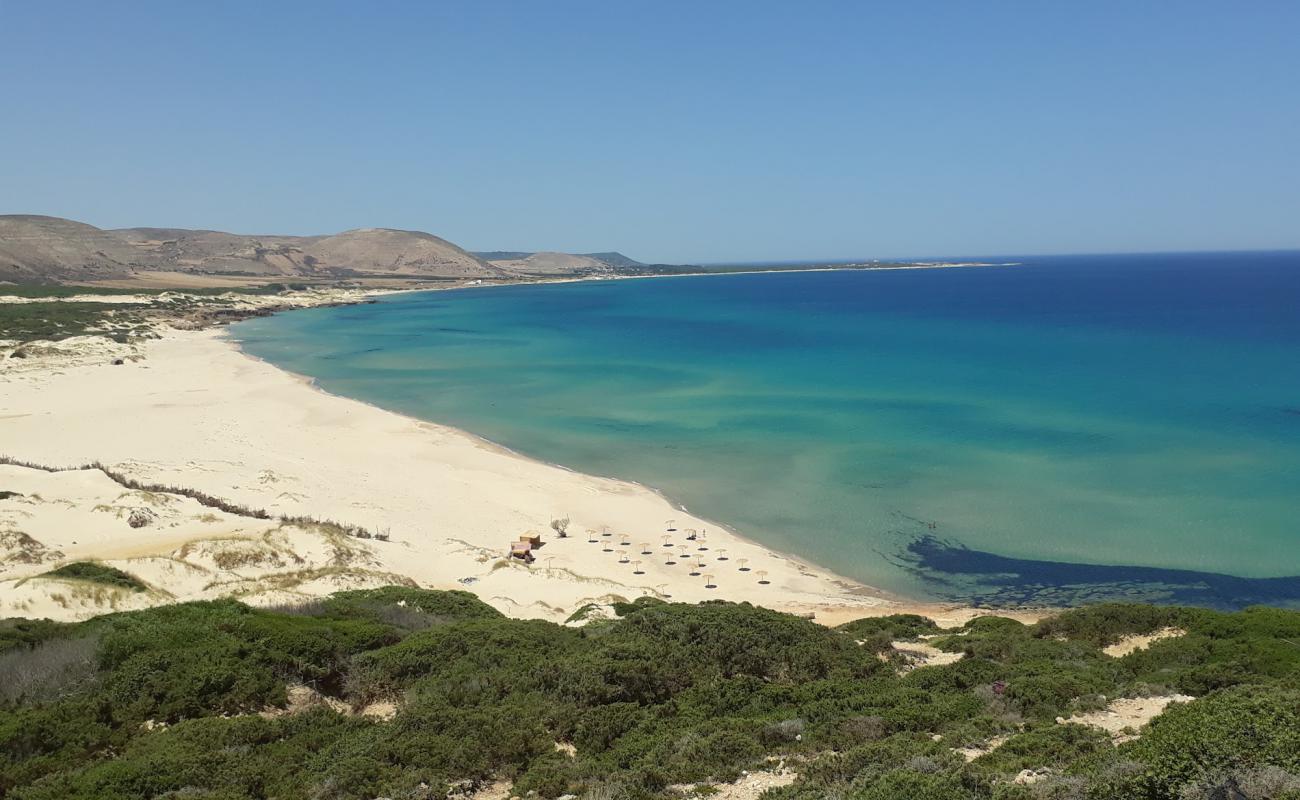 Фото Plage Ain Damous с светлый песок поверхностью