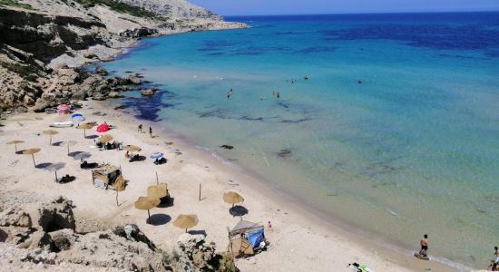 La Grotte beach