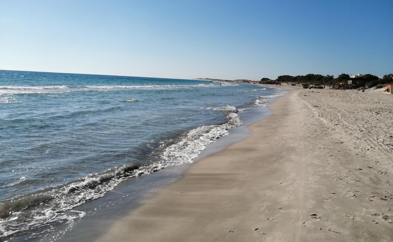 Фото Plage ezzahra с золотистый песок поверхностью