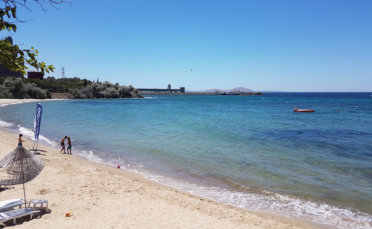 Фото Kumburun beach с светлый песок поверхностью