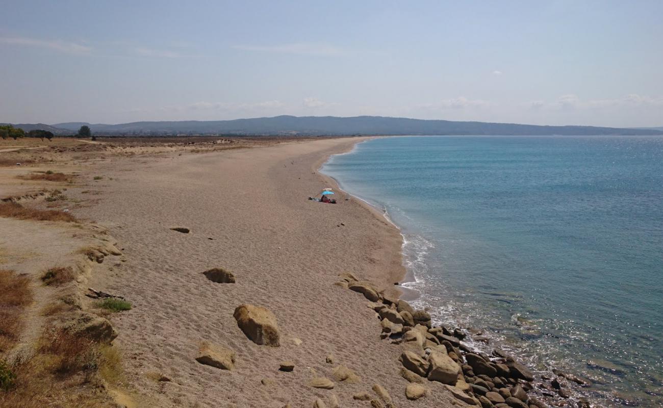 Фото Anzak Koyu beach II с светлый песок поверхностью