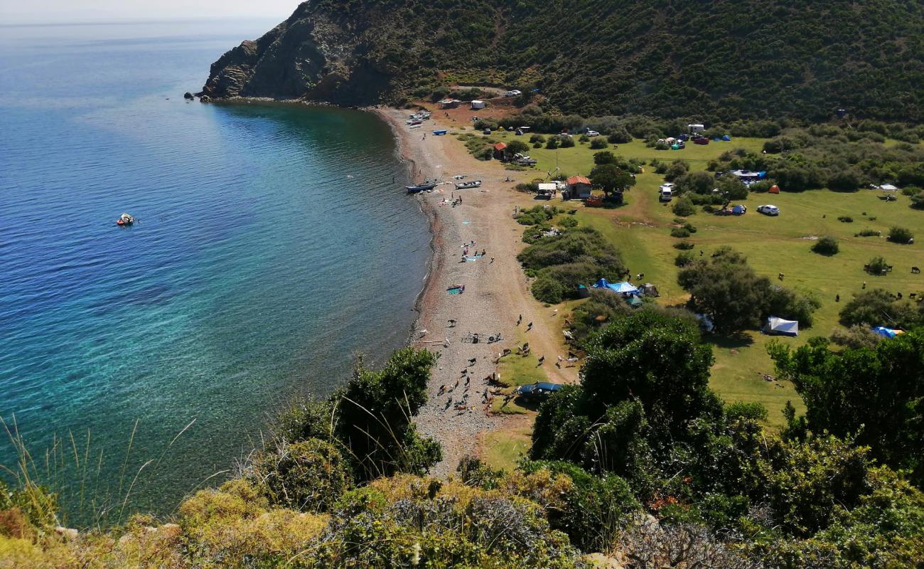 Фото Karaagac Bay beach с светлая галька поверхностью