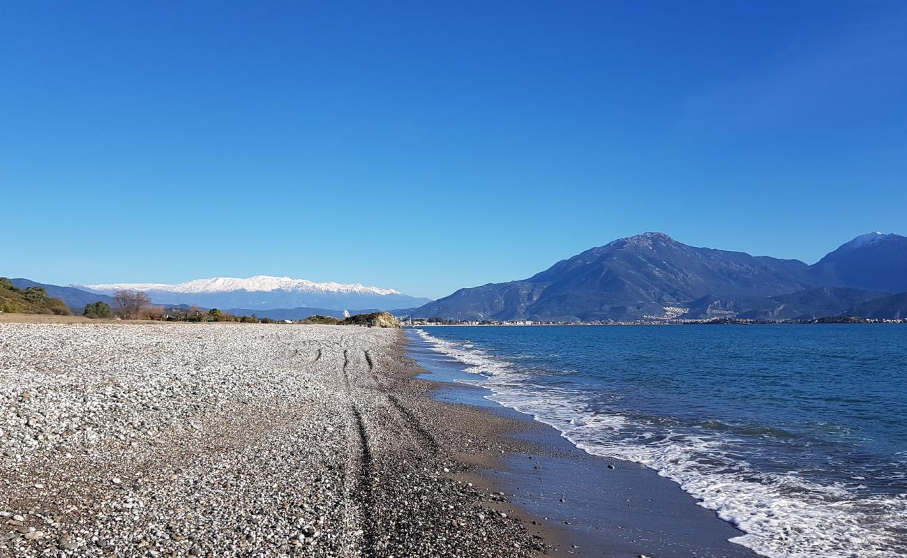 Фото Karatas beach II с песок с галькой поверхностью