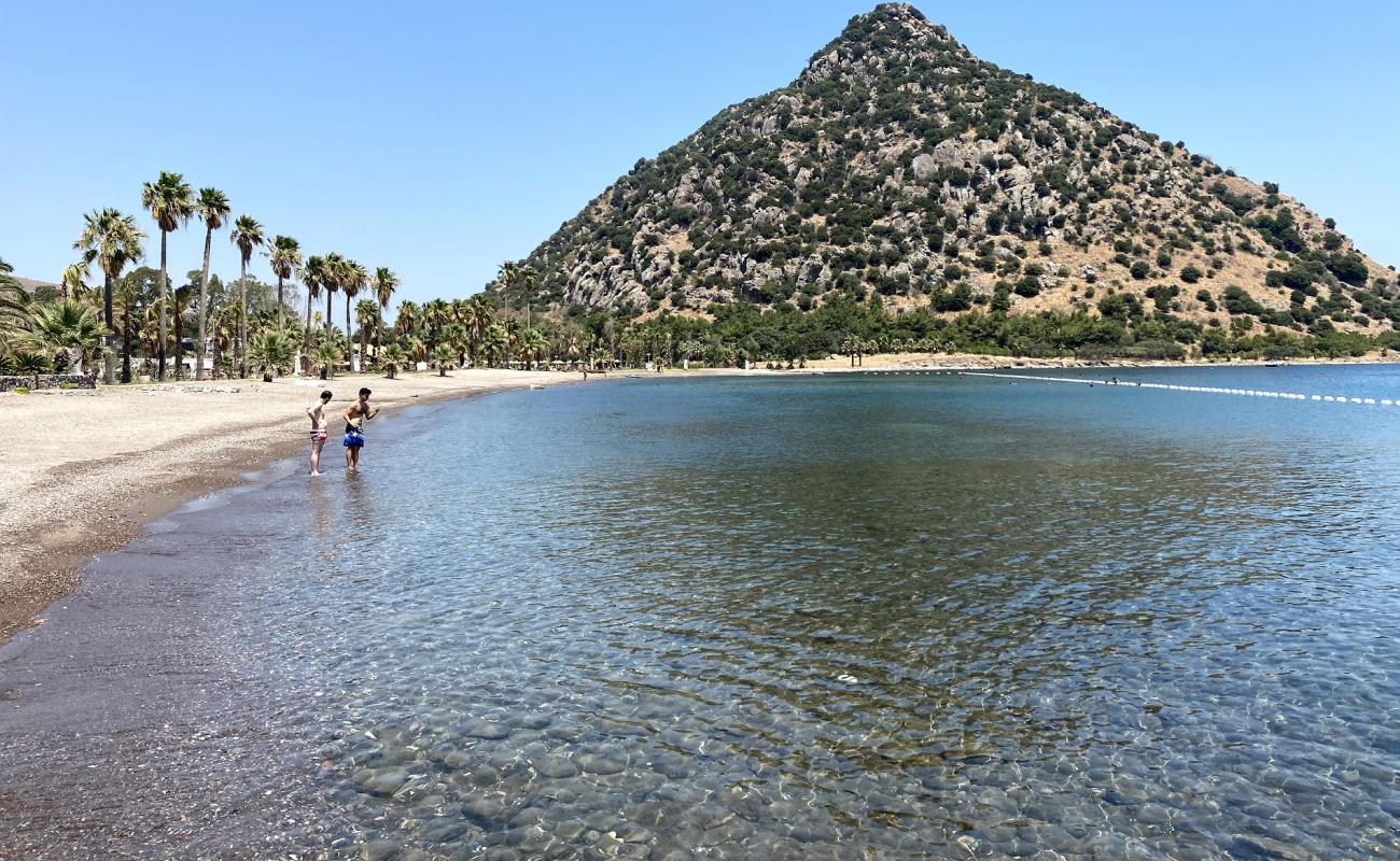 Фото Aspat beach с белая чистая галька поверхностью