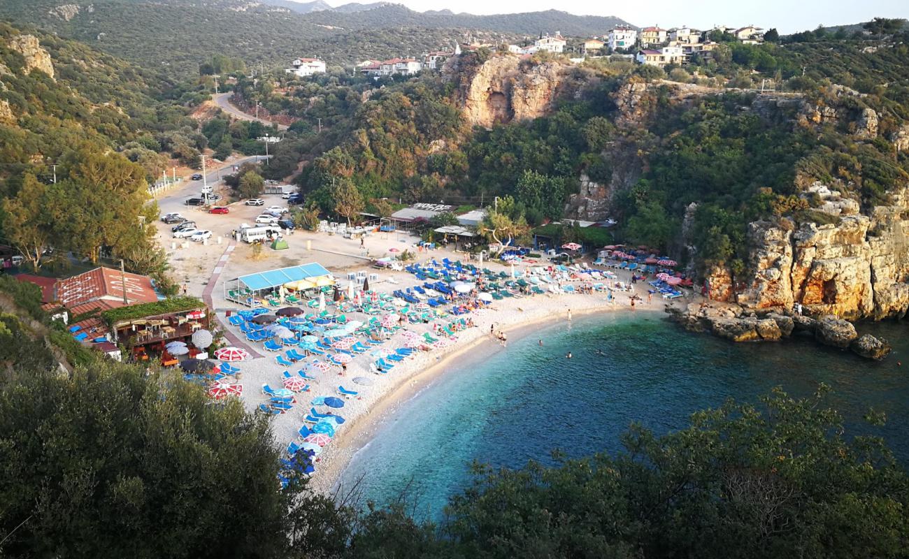 Фото Buyukcakil Beach с белая галька поверхностью