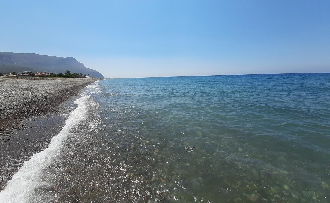 Фото Tekeli beach с светлая галька поверхностью