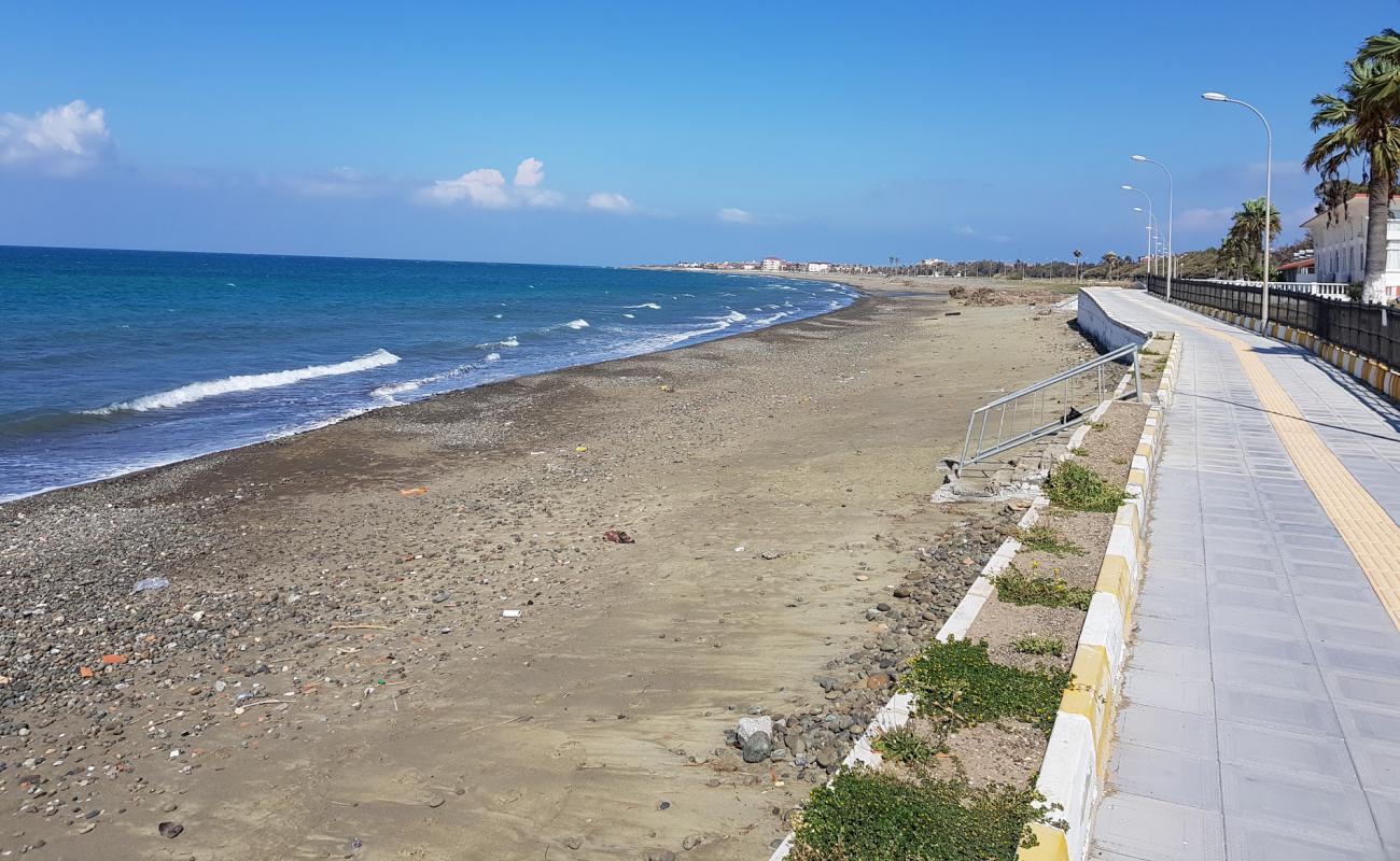 Фото Gozculer beach с светлый песок поверхностью