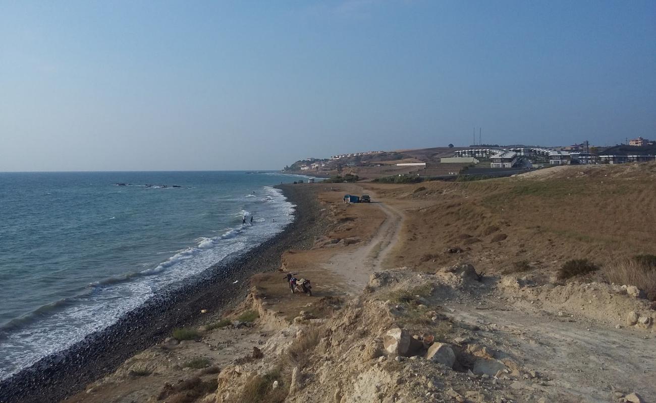 Фото Deniz beach с серая галька поверхностью