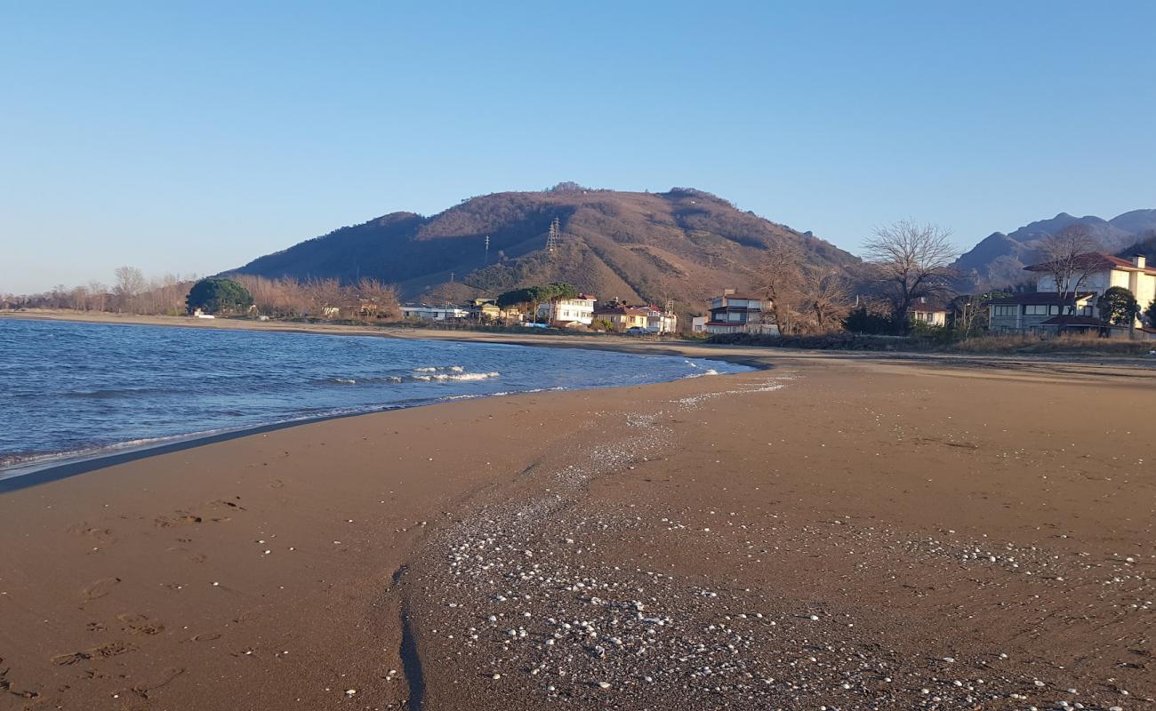 Фото Gulyali Beach с светлый песок поверхностью