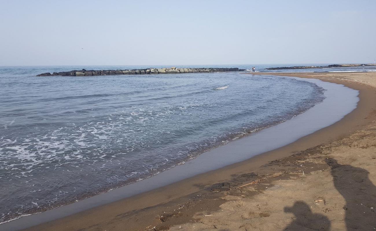 Фото Altinordu Beach с светлый песок поверхностью