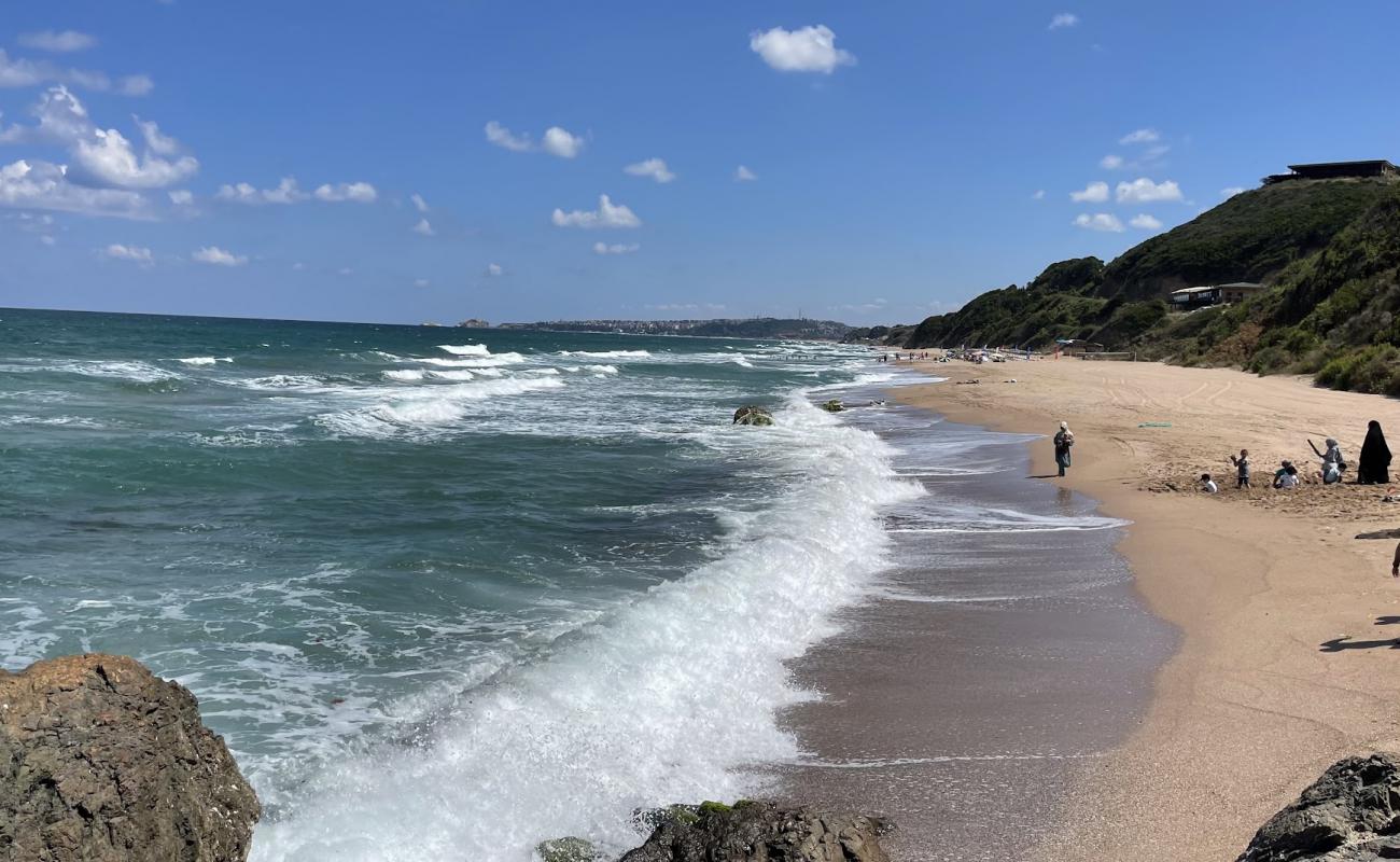 Фото Sofular vadi beach с светлый песок поверхностью