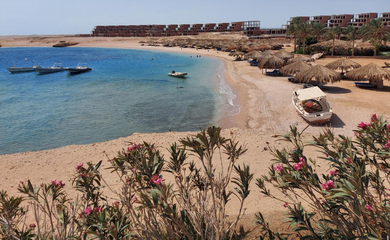 Фото Sharm El Naga Beach с светлый песок поверхностью